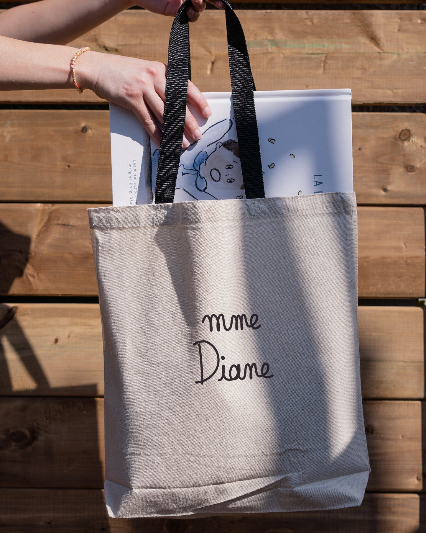 Sac en canevas personnalisé