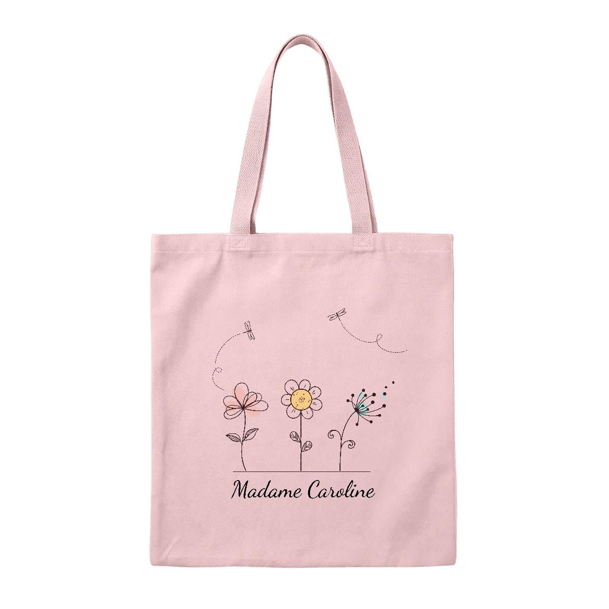 Sac régulier Fleurs enfantines - Personnalisé