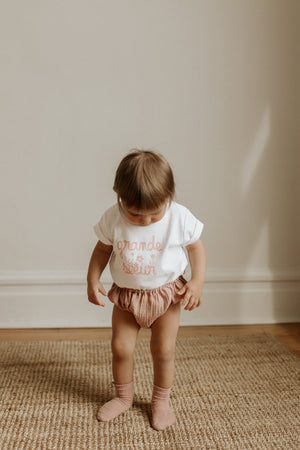 Ouvrir l&#39;image dans le diaporama, Prêt-à-partir - Short Bloomer bébé NON-PERSONNALISÉ
