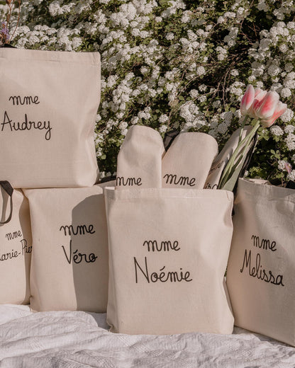 Sac en canevas personnalisé