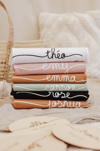 PRÉNOM SIGNATURE - T-shirt et crewneck