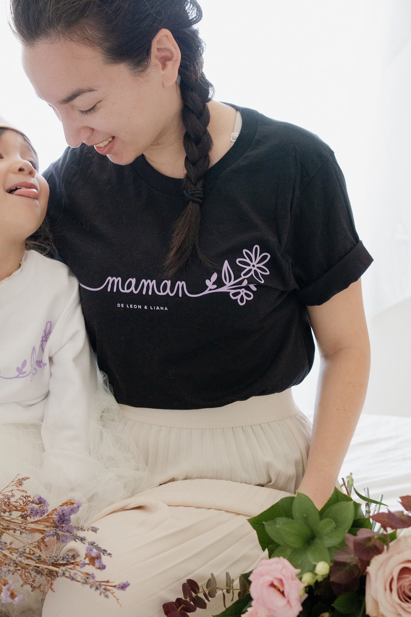 BOUQUET MAMAN ou MAMIE - T-shirt & Crewneck