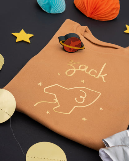 ANNIVERSAIRE CHOIX DE LA FORME DU BALLON - T-shirt et crewneck