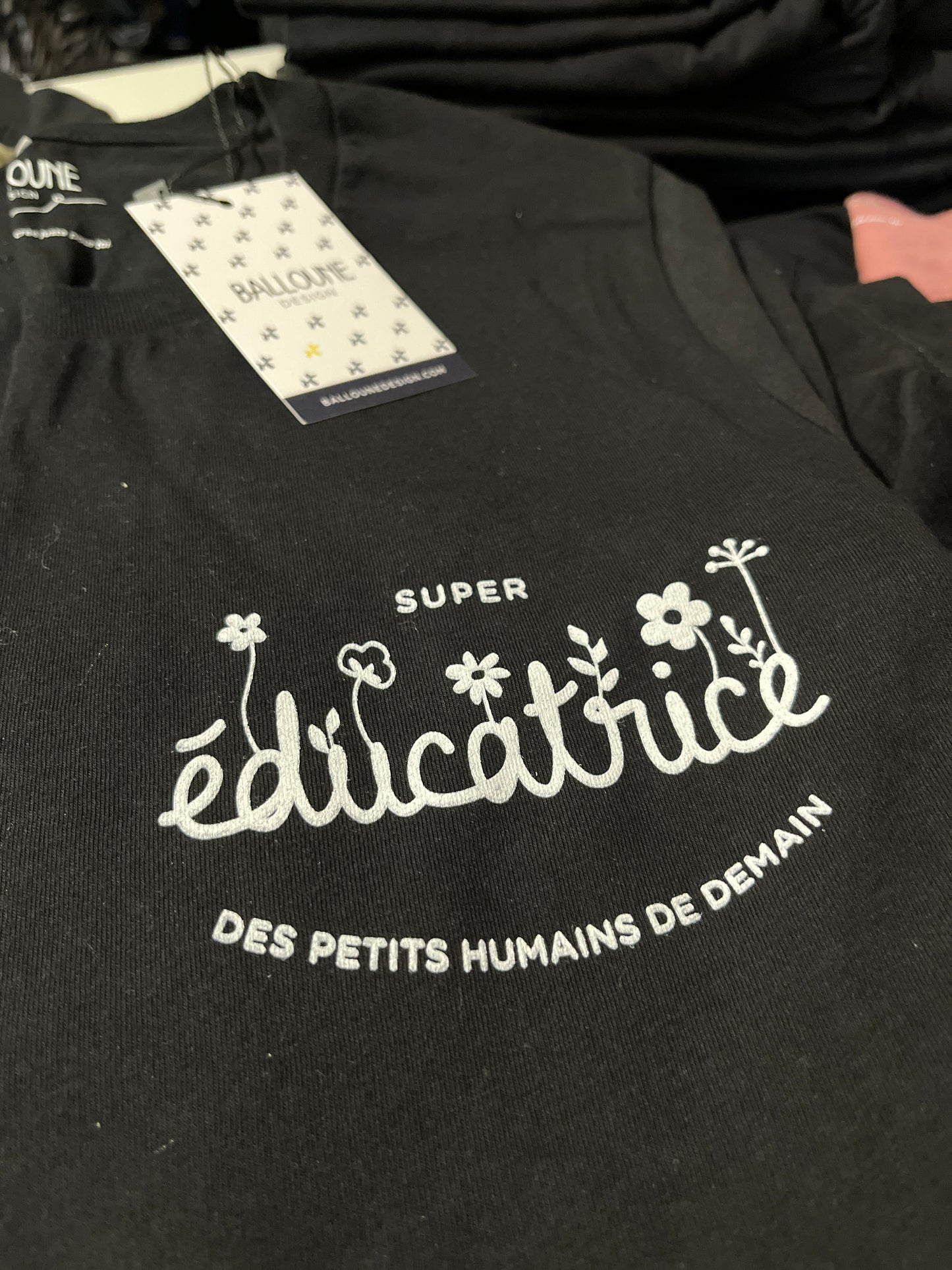 T-shirt PRÊT-À-PARTIR éducatrice/enseignante/éducateur