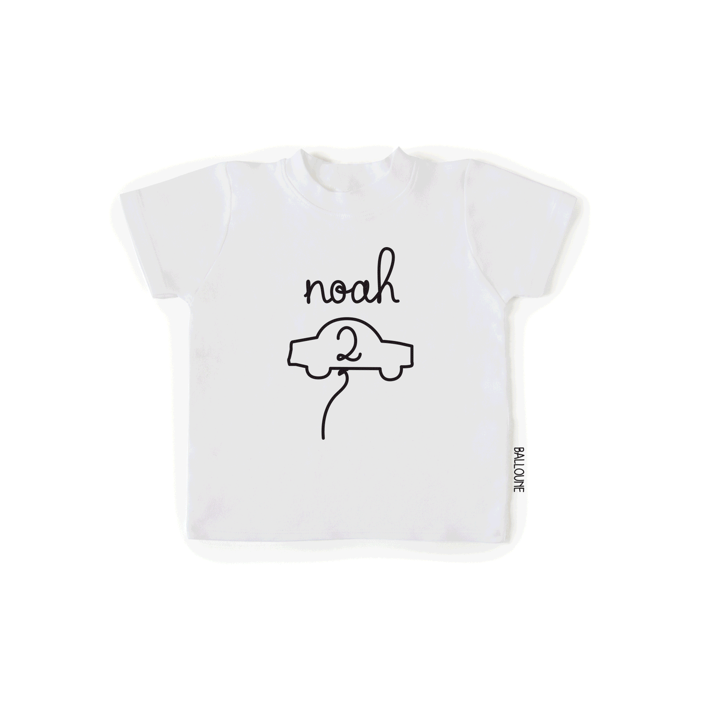 ANNIVERSAIRE VOITURE - Cache-couche te t-shirt