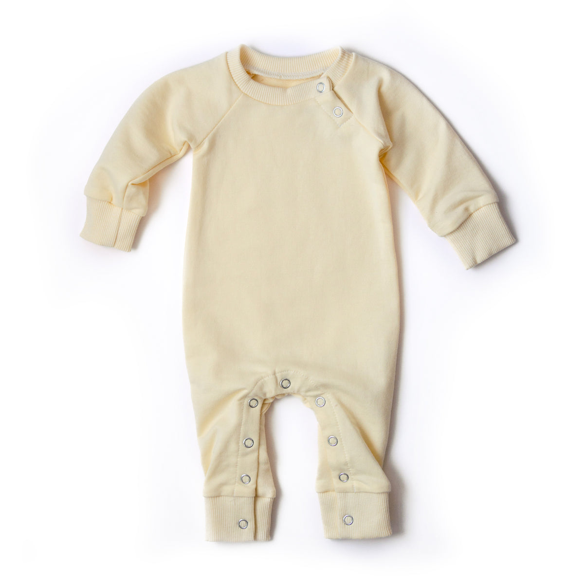Pyjama manches et jambes longues - Vanille