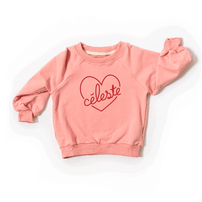 COEUR PRÉNOM - T-shirt et crewneck