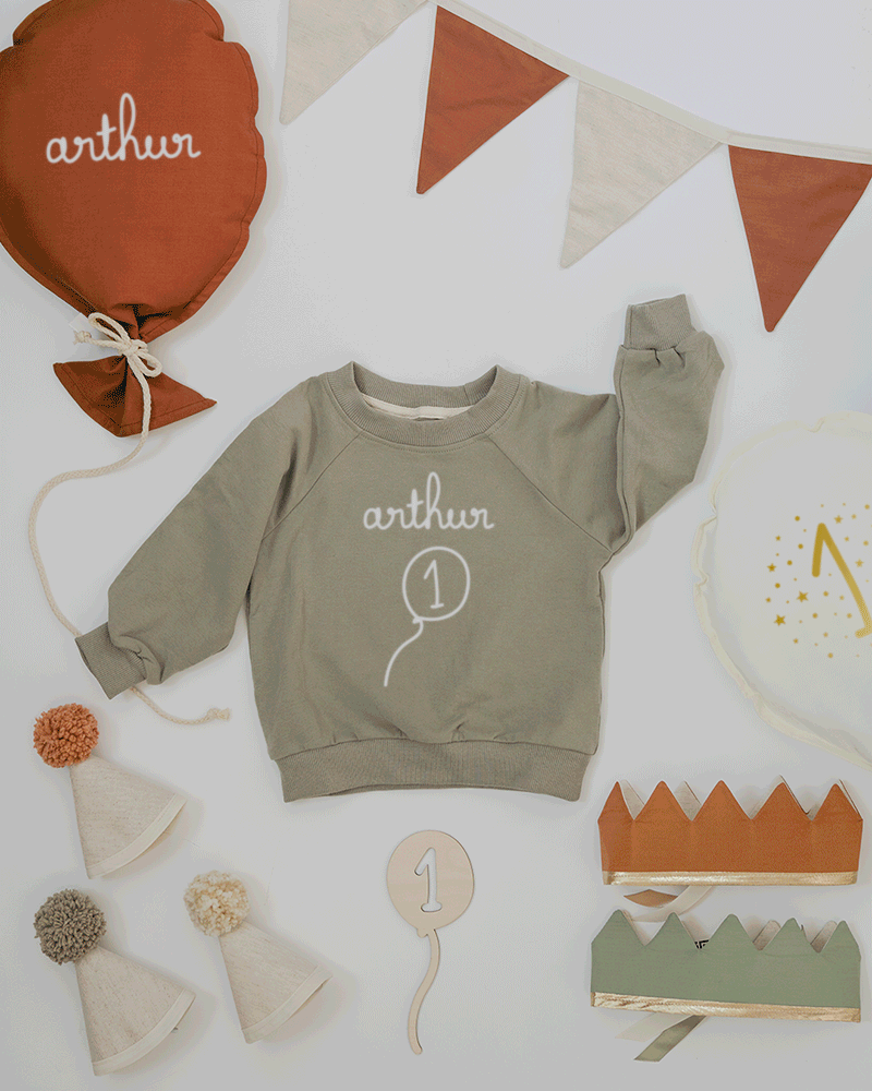 ANNIVERSAIRE BALLON - T-shirt et crewneck