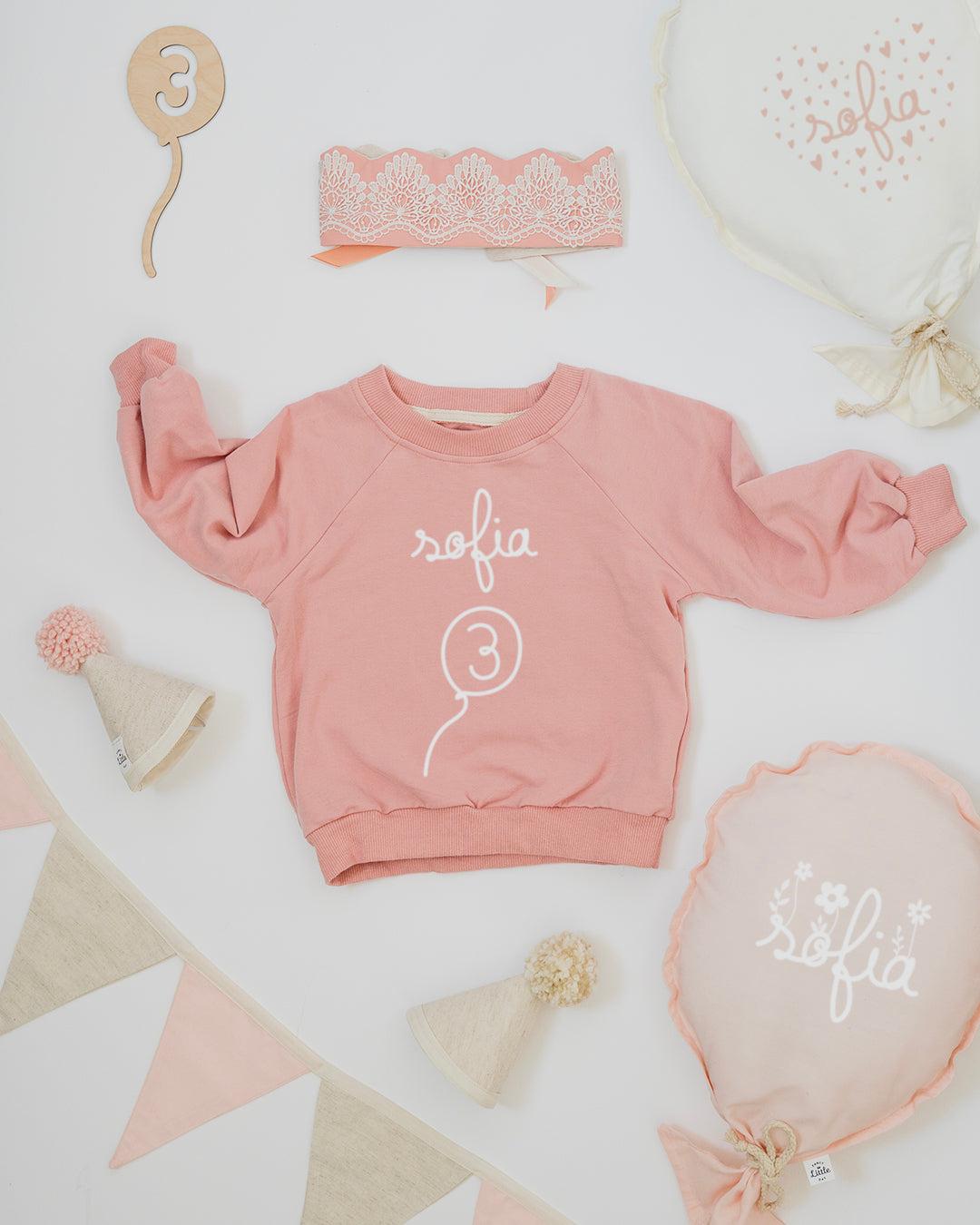 ANNIVERSAIRE BALLON - T-shirt et crewneck