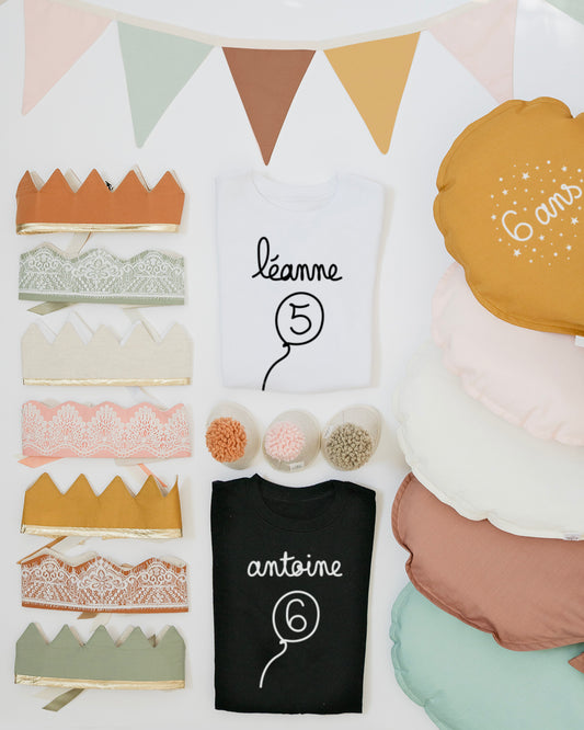 ANNIVERSAIRE BALLON - T-shirt et crewneck