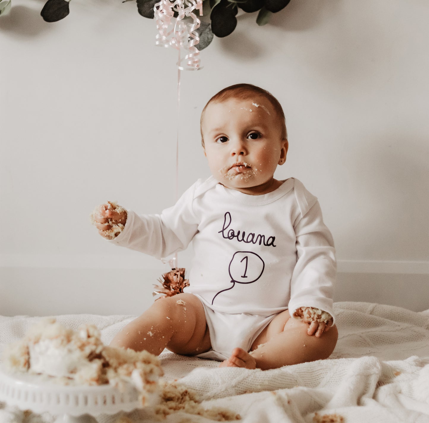 ANNIVERSAIRE BALLON - Cache-couche