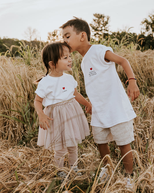 PETIT COEUR ROUGE - T-shirt et crewneck