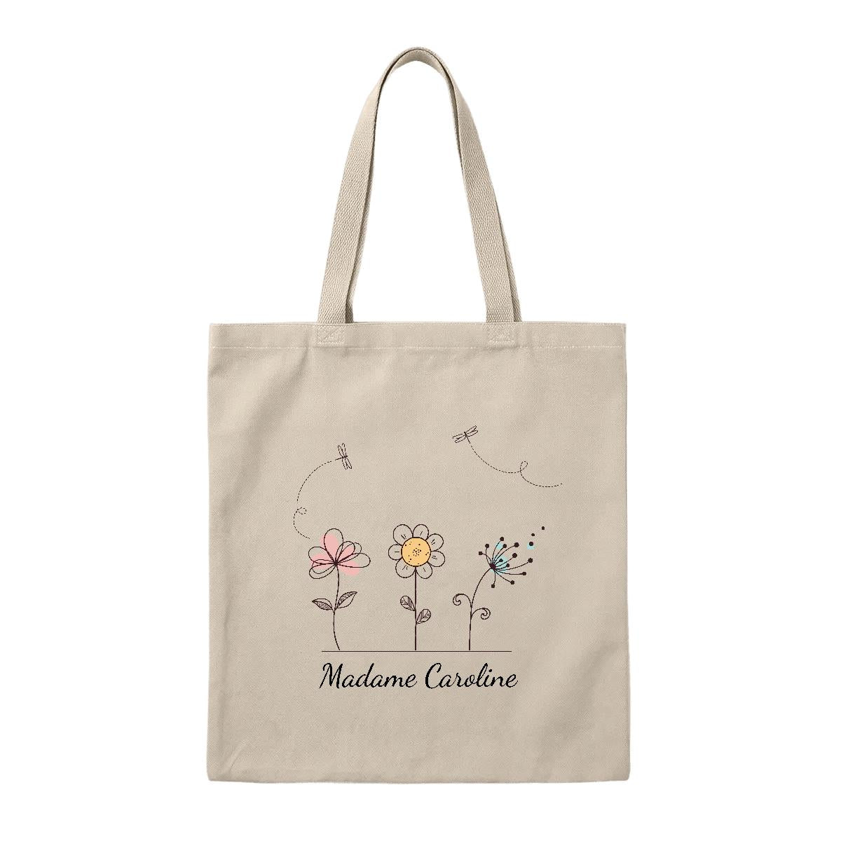 Sac régulier Fleurs enfantines - Personnalisé