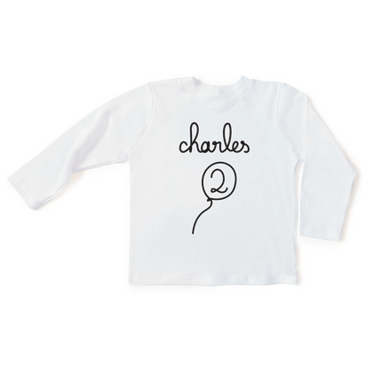 ANNIVERSAIRE BALLON - Cache-couche