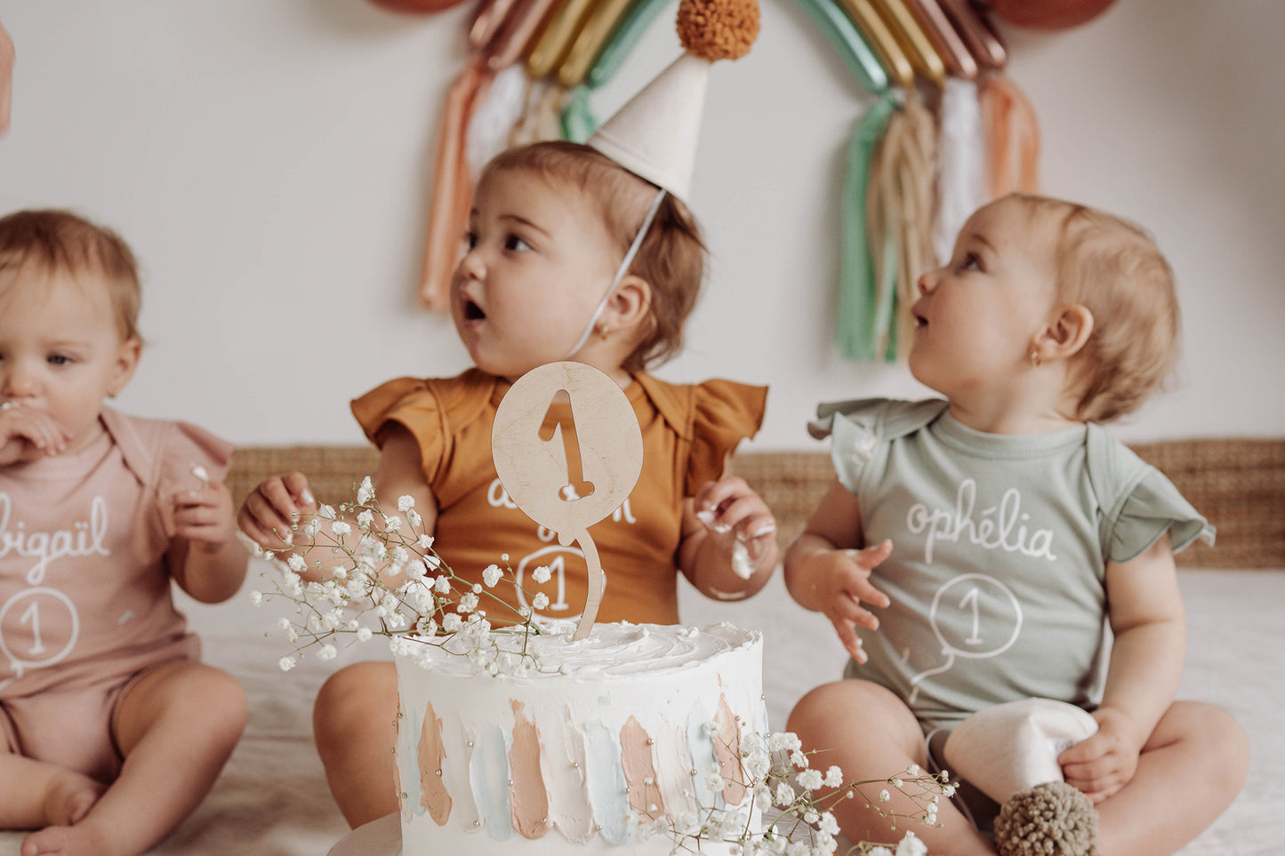 *prêt-à-partir* Cake topper - balloune "3"