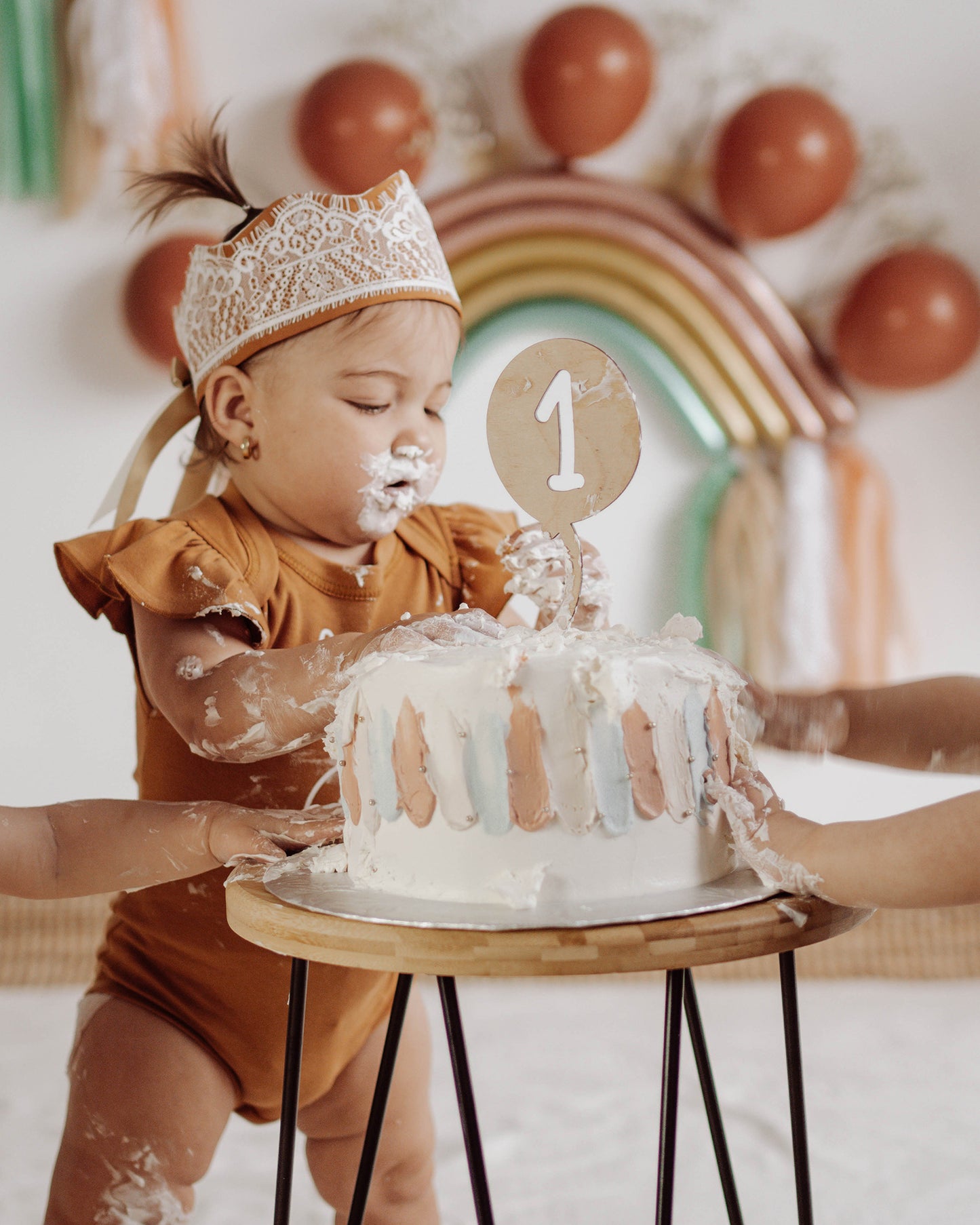 *prêt-à-partir* Cake topper - balloune "3"