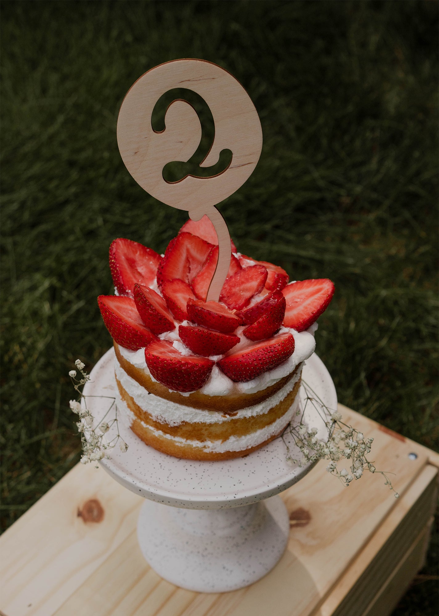 *prêt-à-partir* Cake topper - balloune "3"