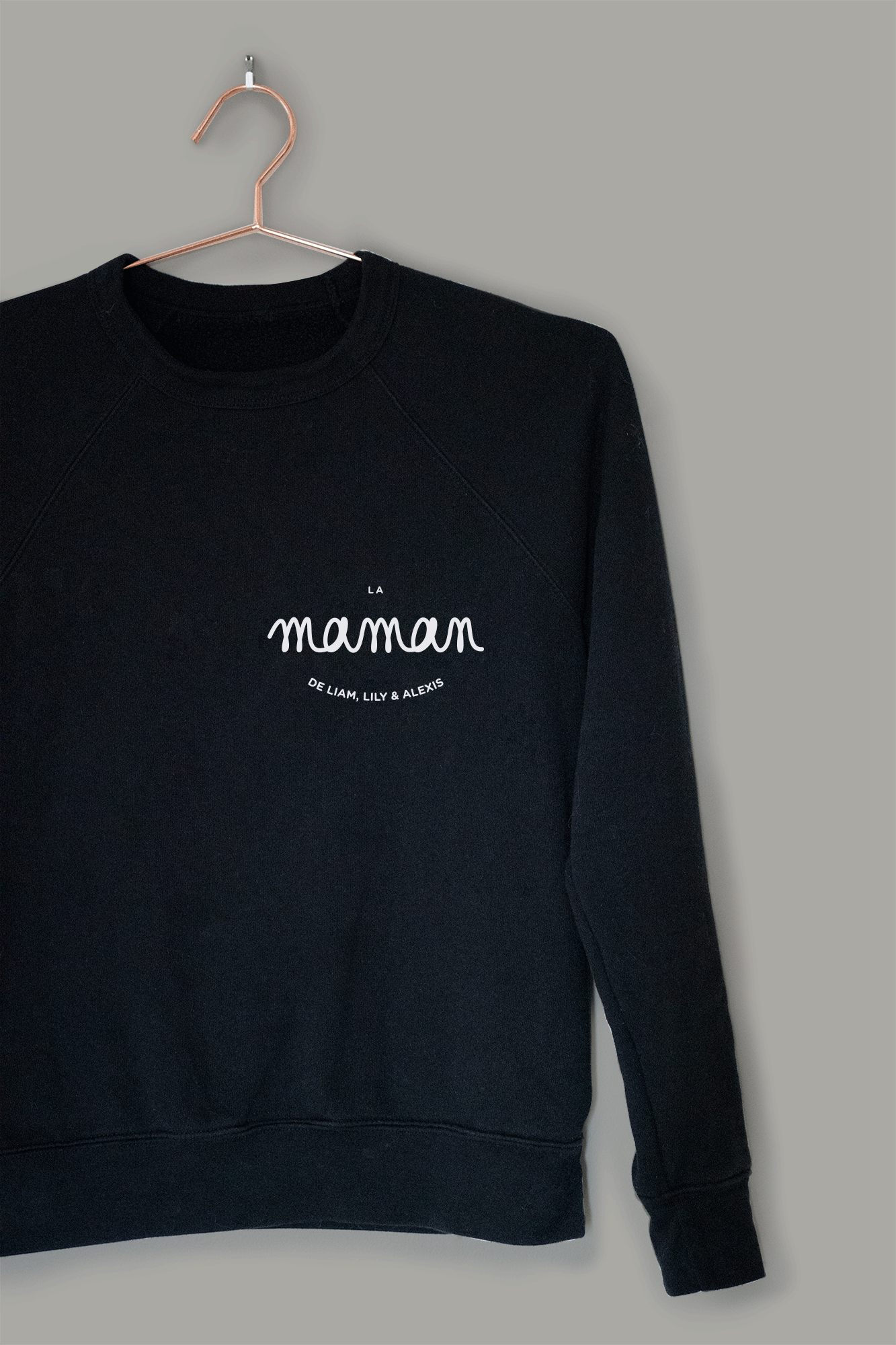 Design LA MAMAN DE ... / LE PAPA DE ... - Adulte