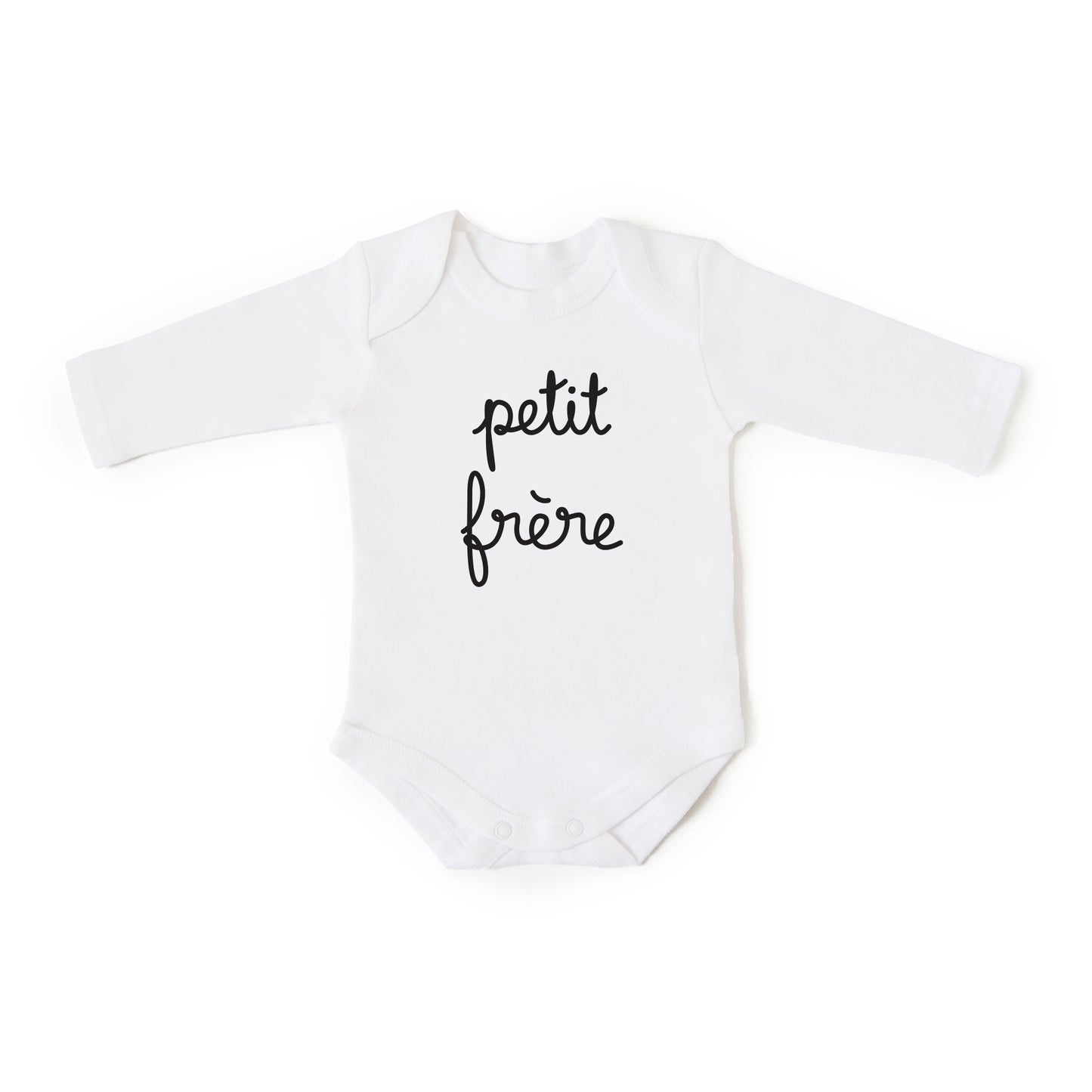 Cache-couche PETIT FRÈRE blanc à manches longues