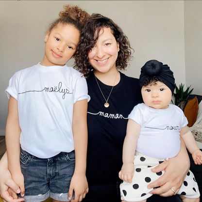 Design MAMAN SIGNATURE -T-Shirt