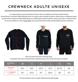 Crewneck CŒUR pour maman - À PERSONNALISER